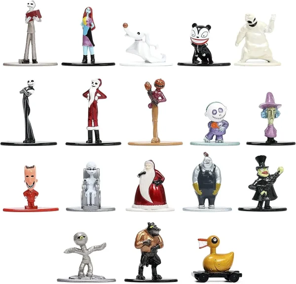 Figurines Jada 1,65" Nano MetalFigs : Disney Nightmare Before Christmas Figurines Pack 18 – Image 3